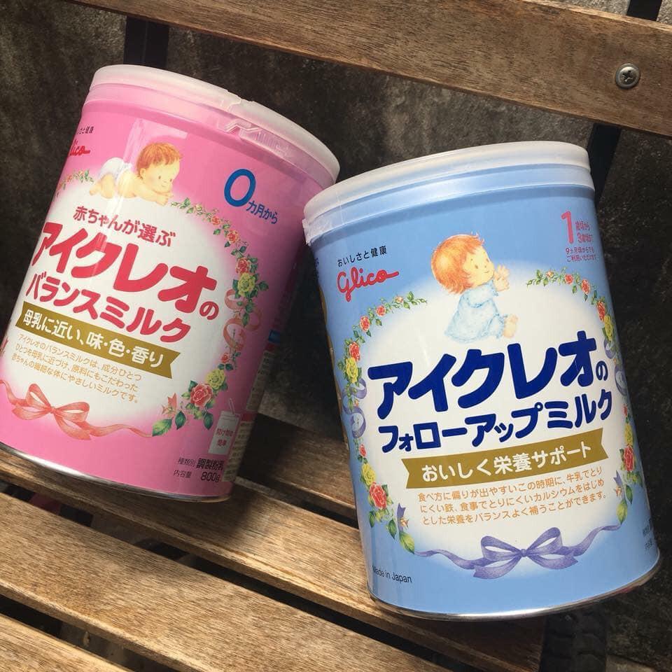 Sữa cao cấp cho trẻ sơ sinh Glico ICREO