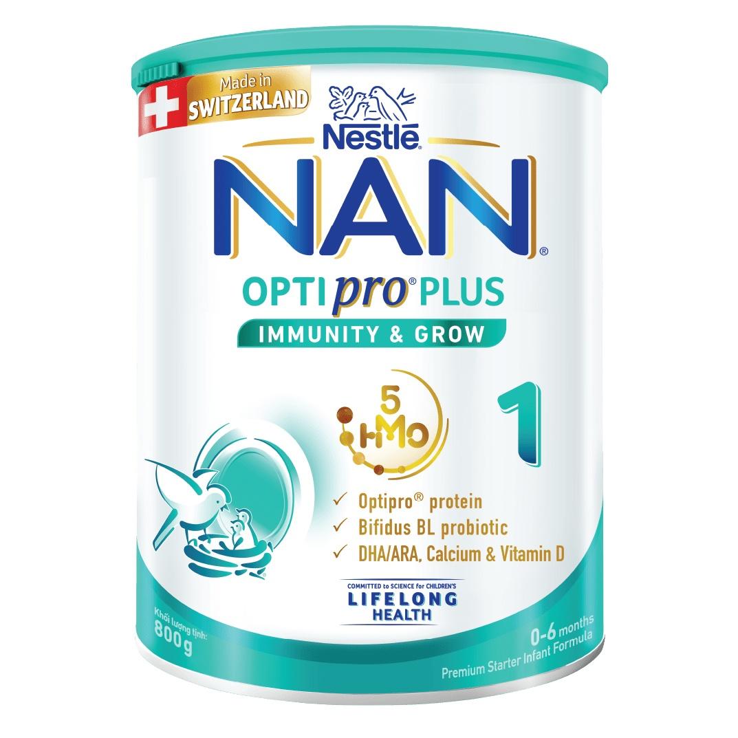 Trẻ táo bón nên uống sữa gì? Sữa Nan Optipro Plus hỗ trợ tiêu hóa