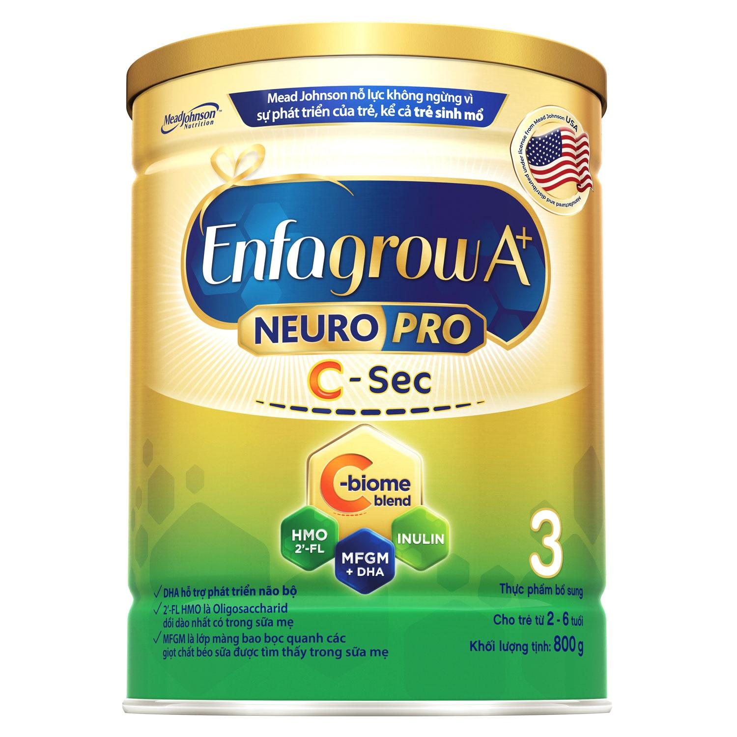 Enfagrow A+ Neuropro là sữa tốt cho trẻ sơ sinh không táo bón