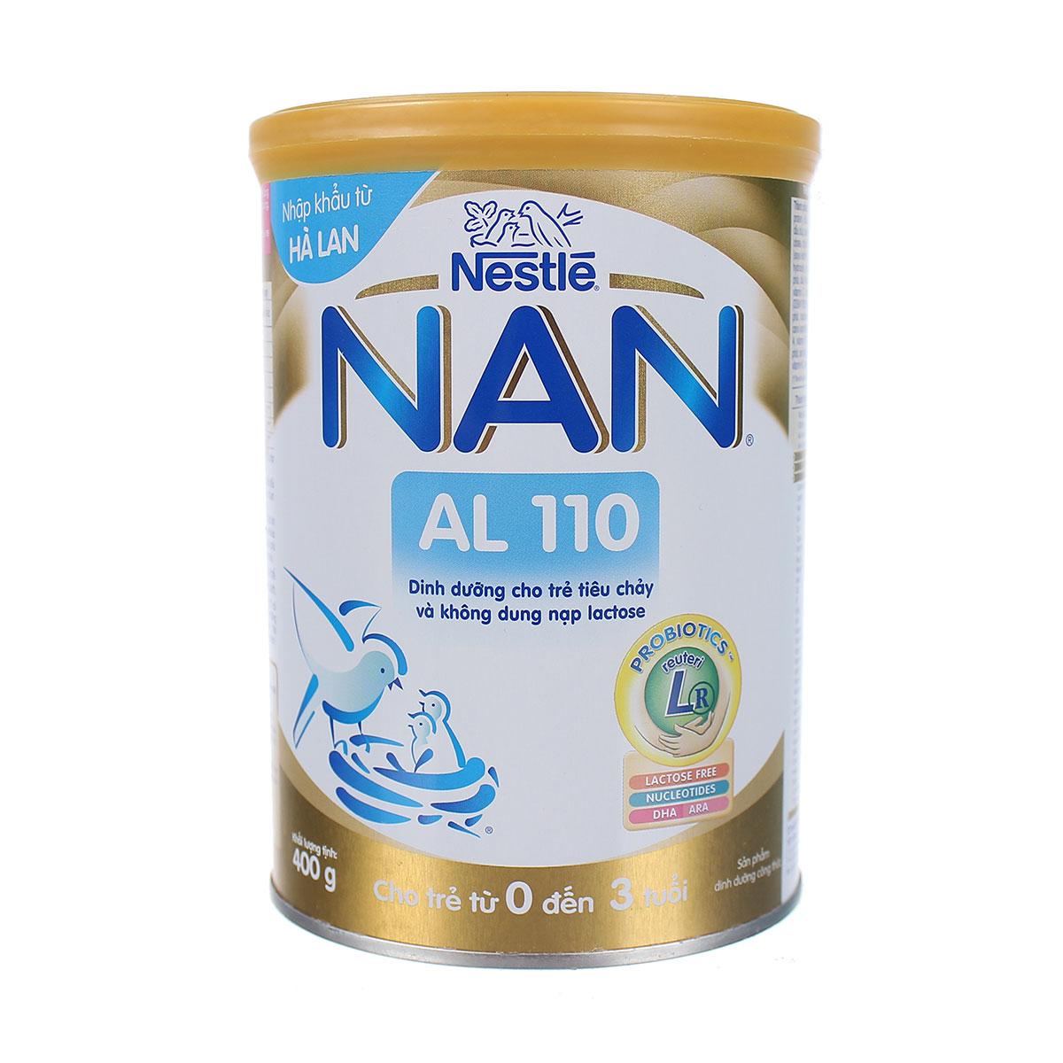 Nan AL 110 - Dòng sữa cho trẻ rối loạn tiêu hóa