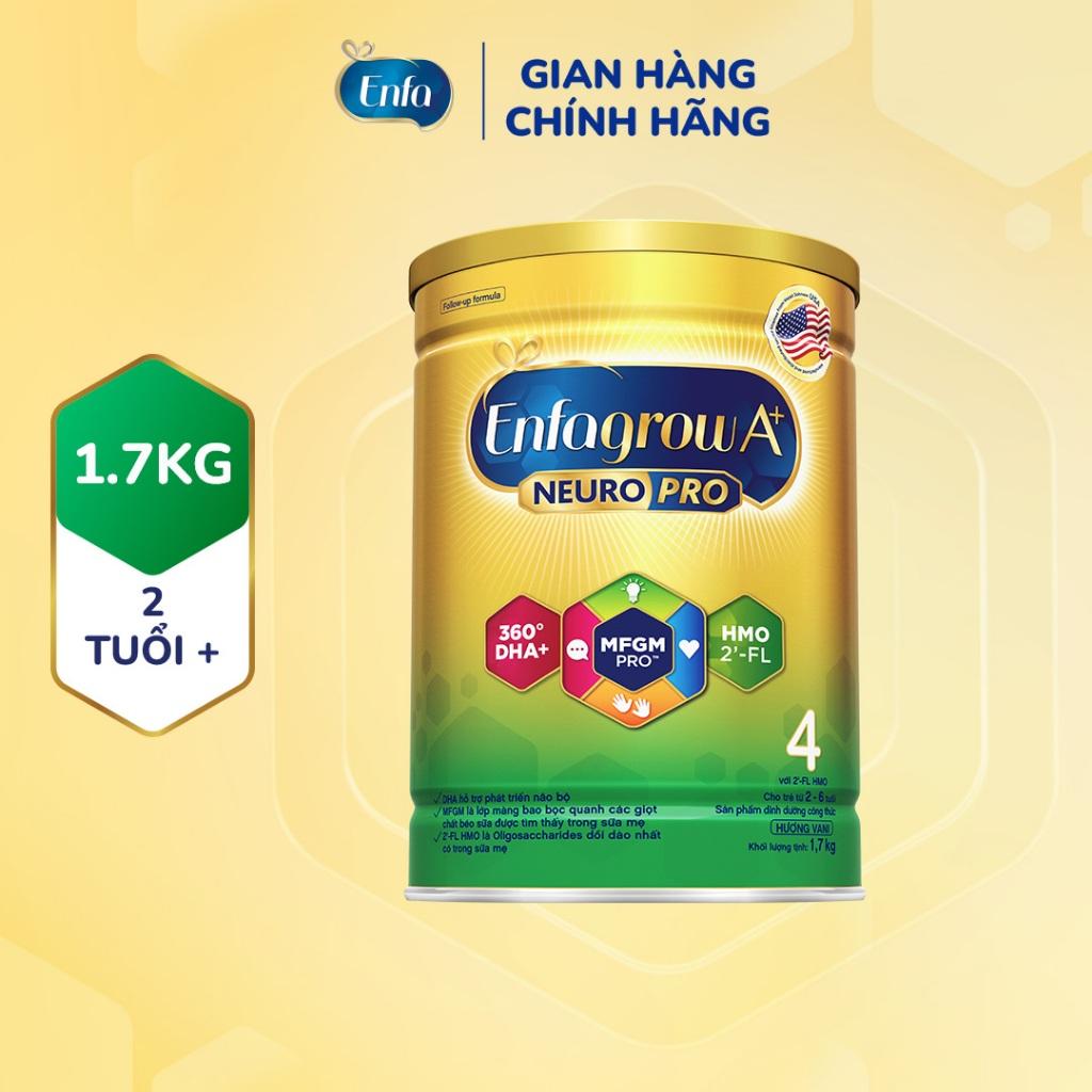 Sữa bột tăng cân cho bé 4 tuổi Enfagrow