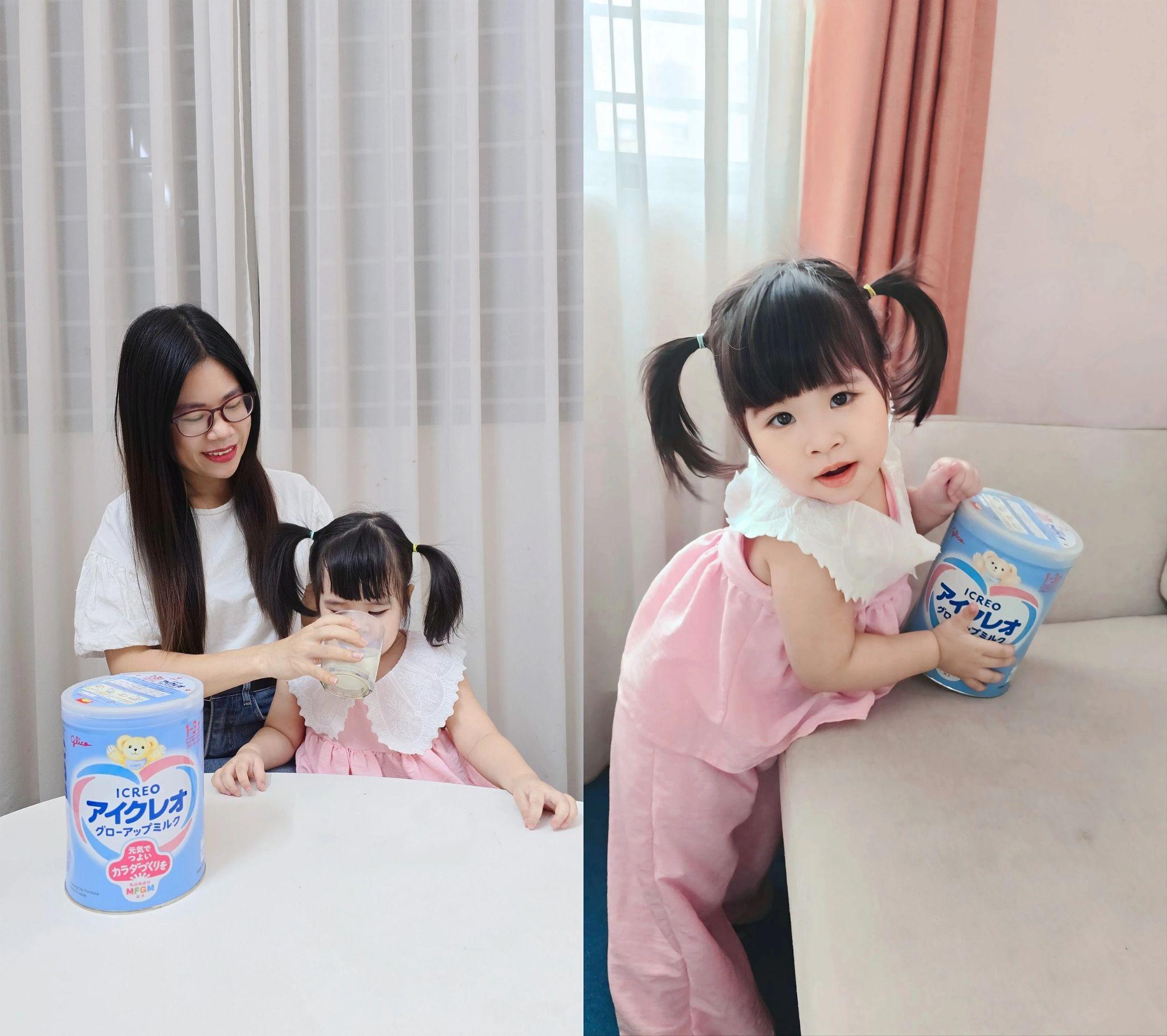 Sữa công thức nào giống sữa mẹ nhất là Glico ICREO