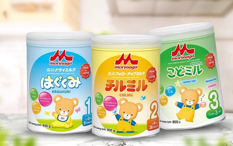 top sữa vị nhạt giống sữa mẹ phải có Morinaga