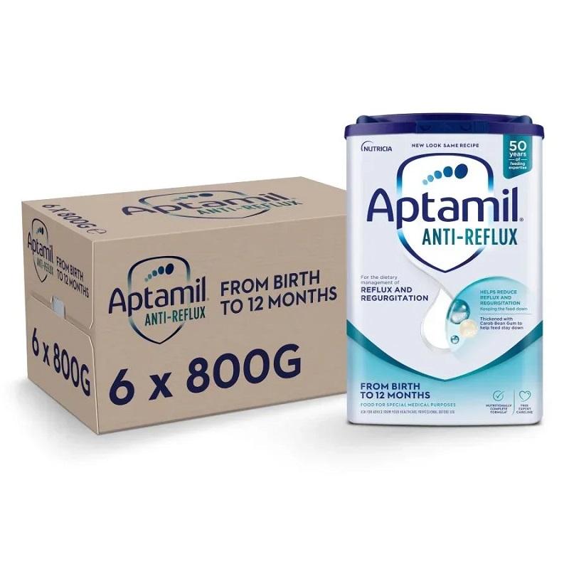 Sữa cho trẻ Aptamil Anti-Reflux hỗ trợ tiêu hóa và hấp thu