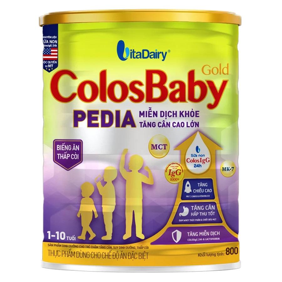 Sữa dành cho trẻ kém hấp thu ColosBaby Gold Pedia