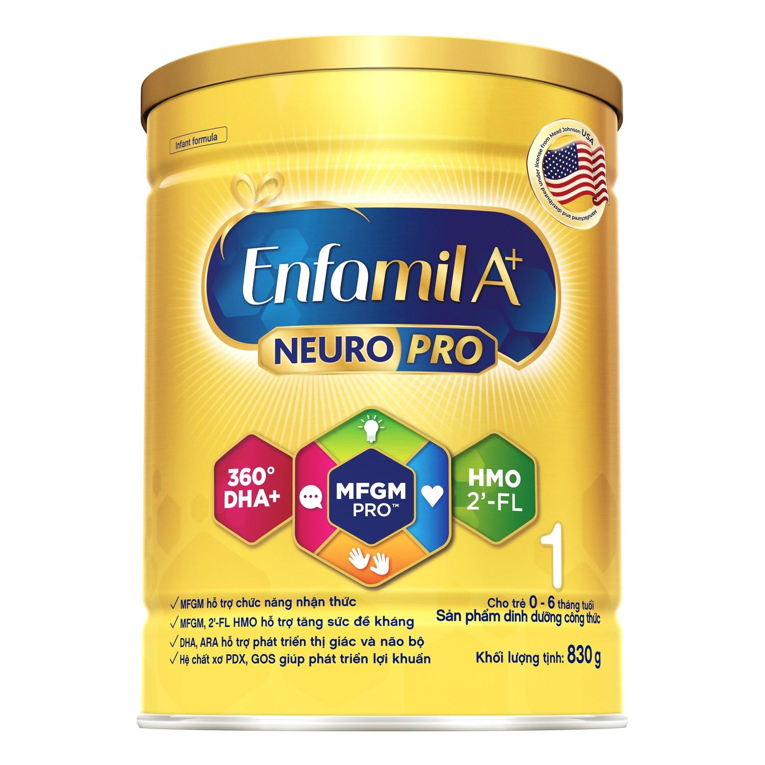 Enfamil A+ Neuropro là dòng sữa dành cho trẻ kém hấp thu