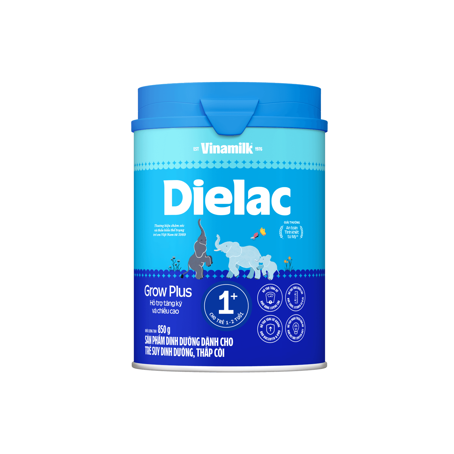 Sữa cho bé 2 tuổi tăng cân Dielac