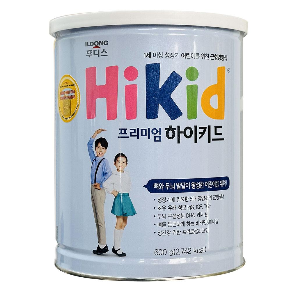 Sữa tách béo tăng chiều cao Hikid Premium