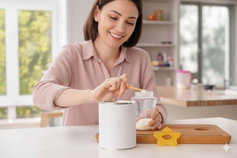 Định lượng muỗng gạt sữa công thức