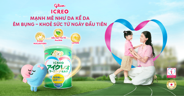 Sữa Glico ICREO